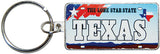 Texas License Plate Keyring: Lone Star State Pride