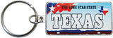 Texas License Plate Keyring: Lone Star State Pride