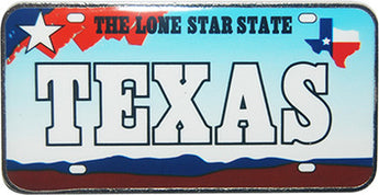 The Lone Star State Pride: Texas License Plate Magnet
