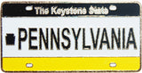 Pennsylvania License Plate Magnet: Represent the Keystone State!