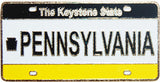 Pennsylvania License Plate Magnet: Represent the Keystone State!