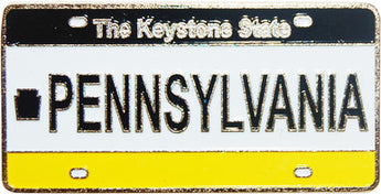 Pennsylvania License Plate Magnet: Represent the Keystone State!