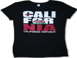 California Republic T-Shirt Womens