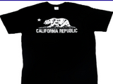 California Republic T-Shirt Black