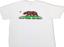 California Republic T-Shirt White
