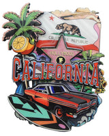 Hollywood Wooden Epoxy Magnet