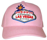 Las Vegas Pink Hat with Welcome to Fabulous Sign