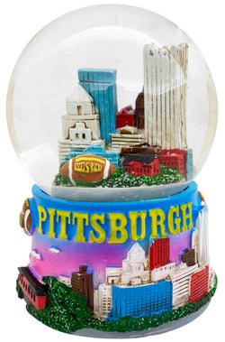 Pittsburgh Waterball 65mm with Color Skyline Design