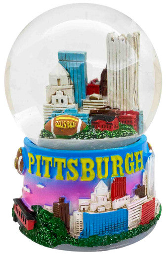 Pittsburgh Waterball 65mm with Color Skyline Design