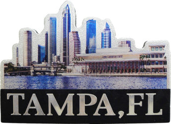 Florida Tampa Foil Magnet