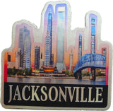 Florida Jacksonville Foil Magnet