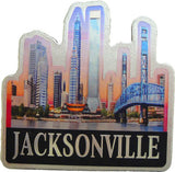 Florida Jacksonville Foil Magnet