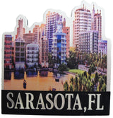 Florida Sarasota Foil Magnet