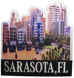 Florida Sarasota Foil Magnet
