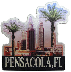 Florida Pensacola Foil Magnet