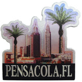 Florida Pensacola Foil Magnet