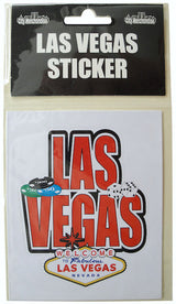Las Vegas Red Sign Sticker