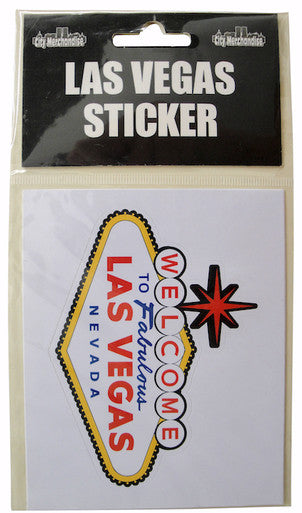Las Vegas Welcome Sign Sticker