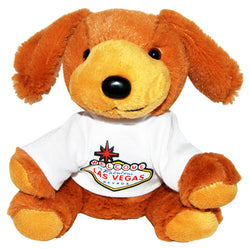 Las Vegas Toy Plush Puppy Brown