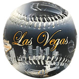 Las Vegas Baseball Skyline Toy with Gold/White Thread