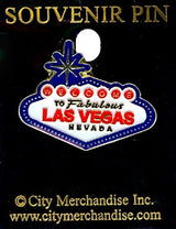 Las Vegas Welcome Sign Pin
