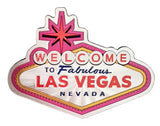 Las Vegas Metallic Welcome Sign Magnet