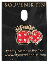 Las Vegas Casino Dices Lapel Pin
