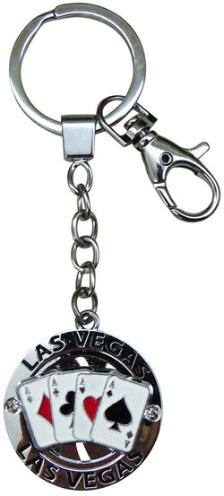 Las Vegas Aces Spinning Keyring - Fun Toy Design