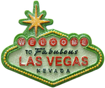 Green Glitter Magnetic Welcome Sign with Multi-Color Features