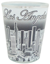 Los Angeles B&W With Silver Shotglass