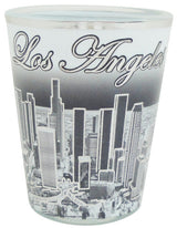 Los Angeles B&W With Silver Shotglass