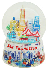 San Francisco Red Watercolor 65mm Waterball