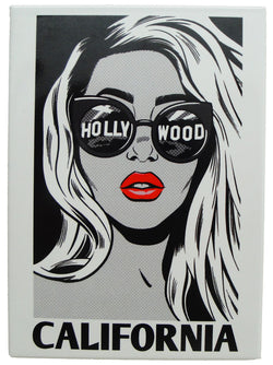 Hollywood Girl Photo Magnet