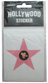 Hollywood Star Sticker