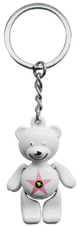 Hollywood Walk of Fame Bear Keychain