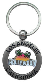 Hollywood Cutout Sunset Keychain