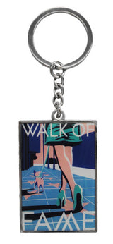 Hollywood Walk of Fame 3MM Colorful Keychain