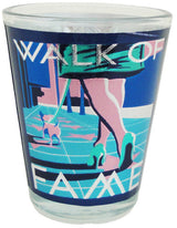 Hollywood Walk of Fame Foil Shotglass