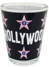 Hollywood Stars Foil Shotglass