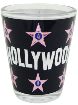 Hollywood Stars Foil Shotglass