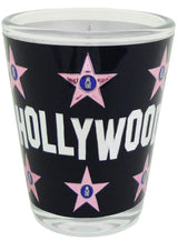 Hollywood Stars Foil Shotglass