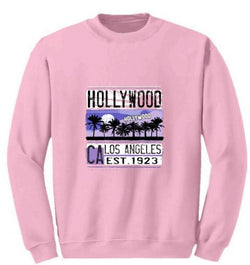Hollywood CA LA Crewnecks