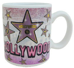 Hollywood Sparkly Star 4oz Mug