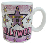 Hollywood Sparkly Star 4oz Mug