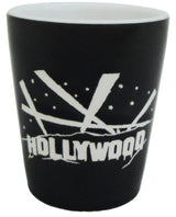 Hollywood Black Marble Shotglass