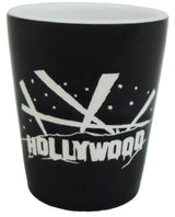Hollywood Black Marble Shotglass