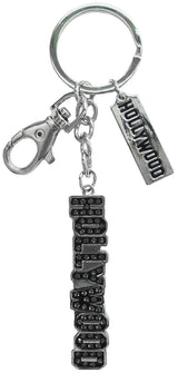 Hollywood Rhinestone Letters Keychain