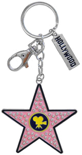 Hollywood Star Keychain