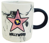 Hollywood Star Marble Line 4oz Mug