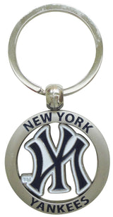 Yankees Cutout Keychain